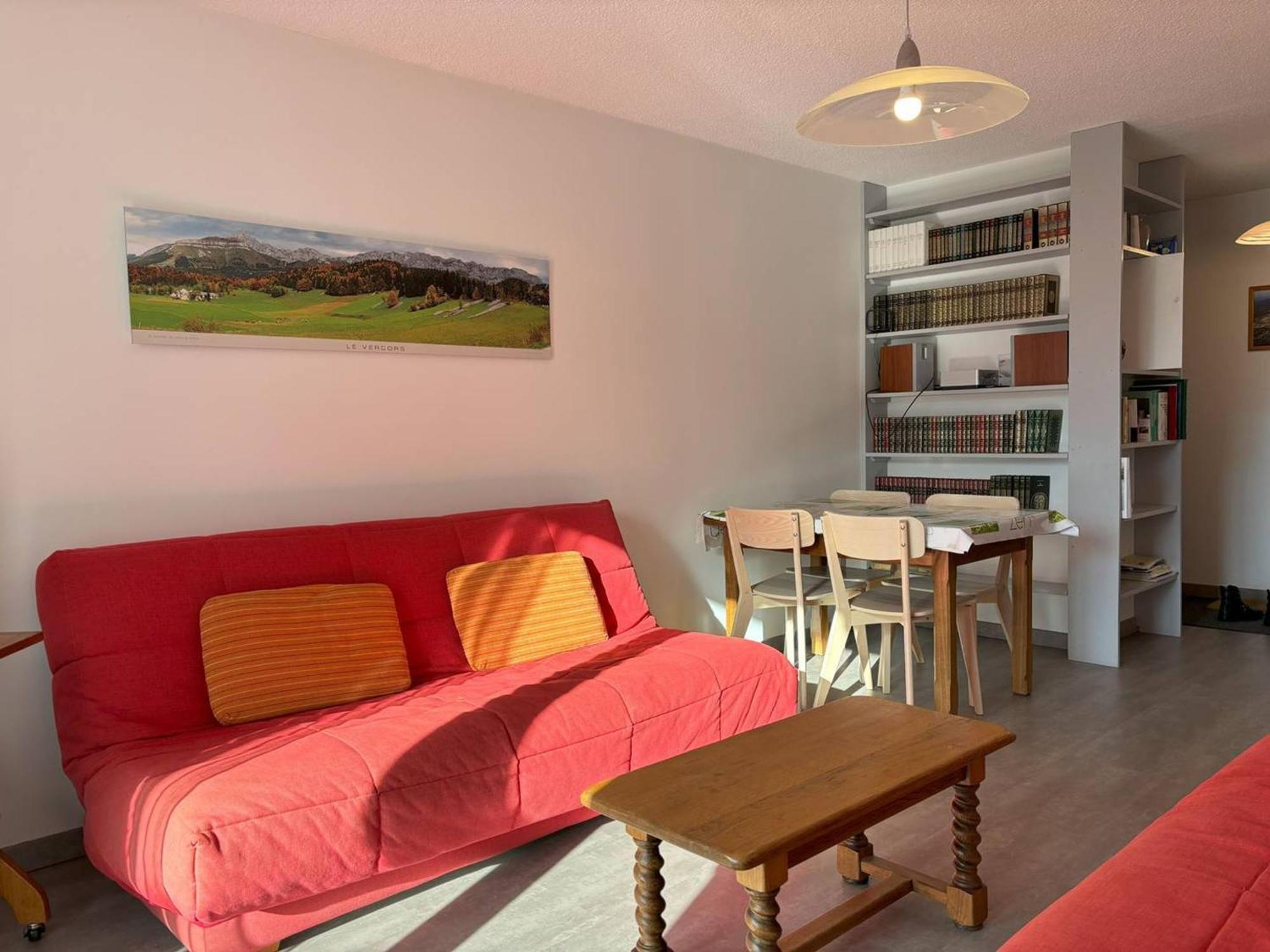 Appartement Cosy, Balcon Sud, 2 Chambres, Parking Gratuit A 10 Min Du Centre Et Proche Ski ! - Fr-1-548-4 Villard-de-Lans Exterior foto